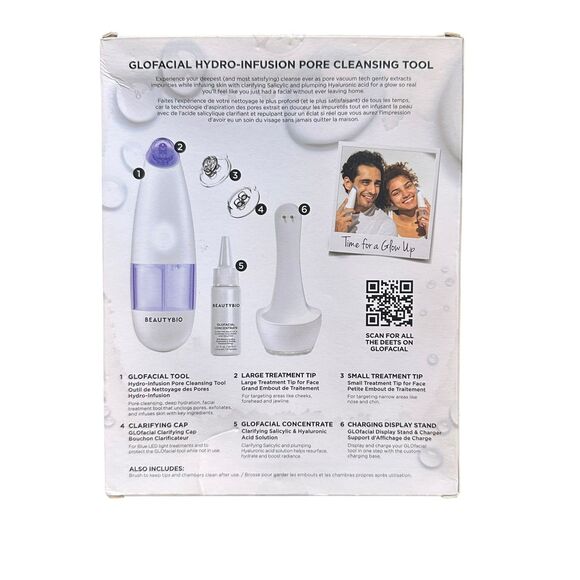 BEAUTYBIO Glofacial Hydro-Infusion Pore Cleansing Tool NEW - Picture 4 of 4
